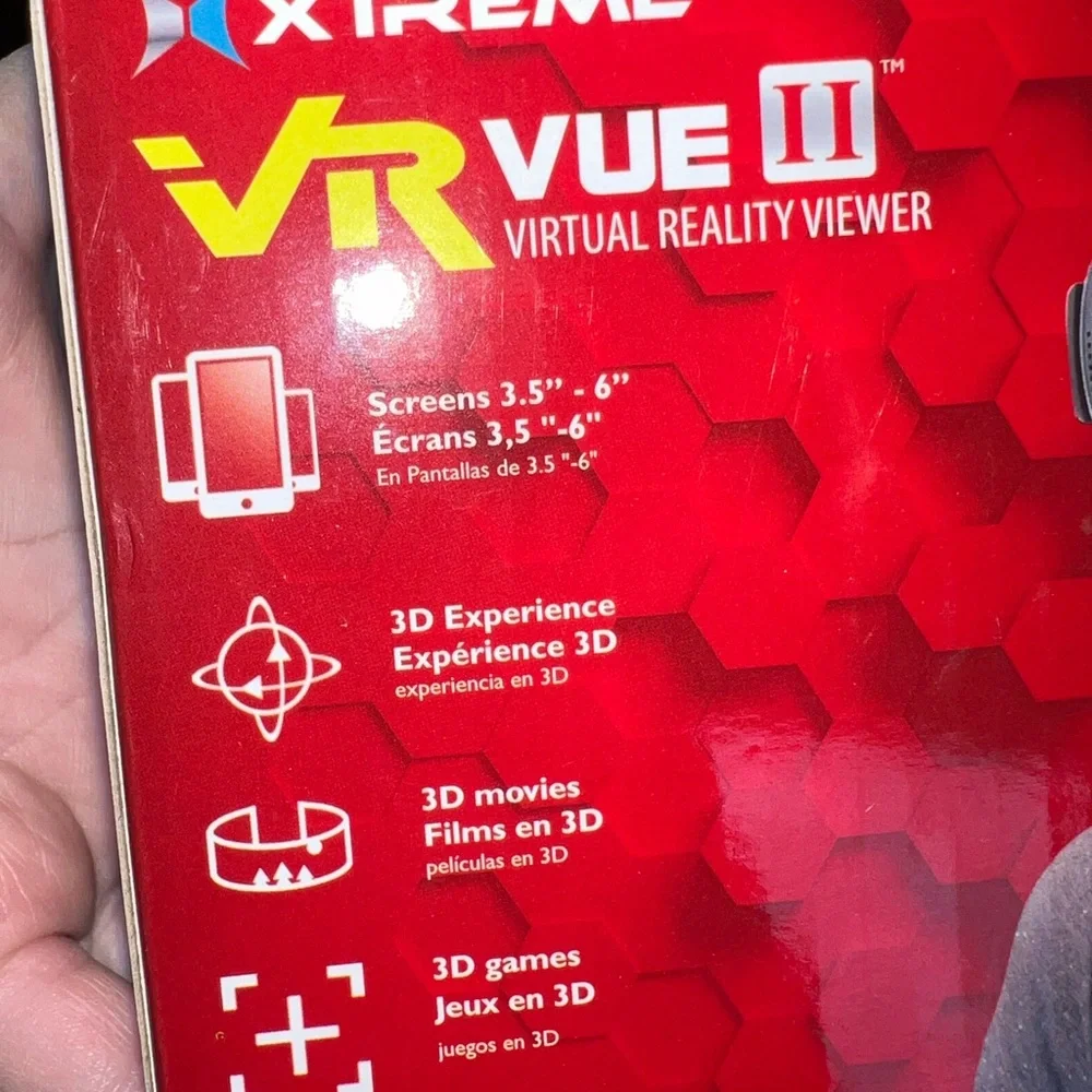 VR Vue II White Mobile Virtual Reality Viewer